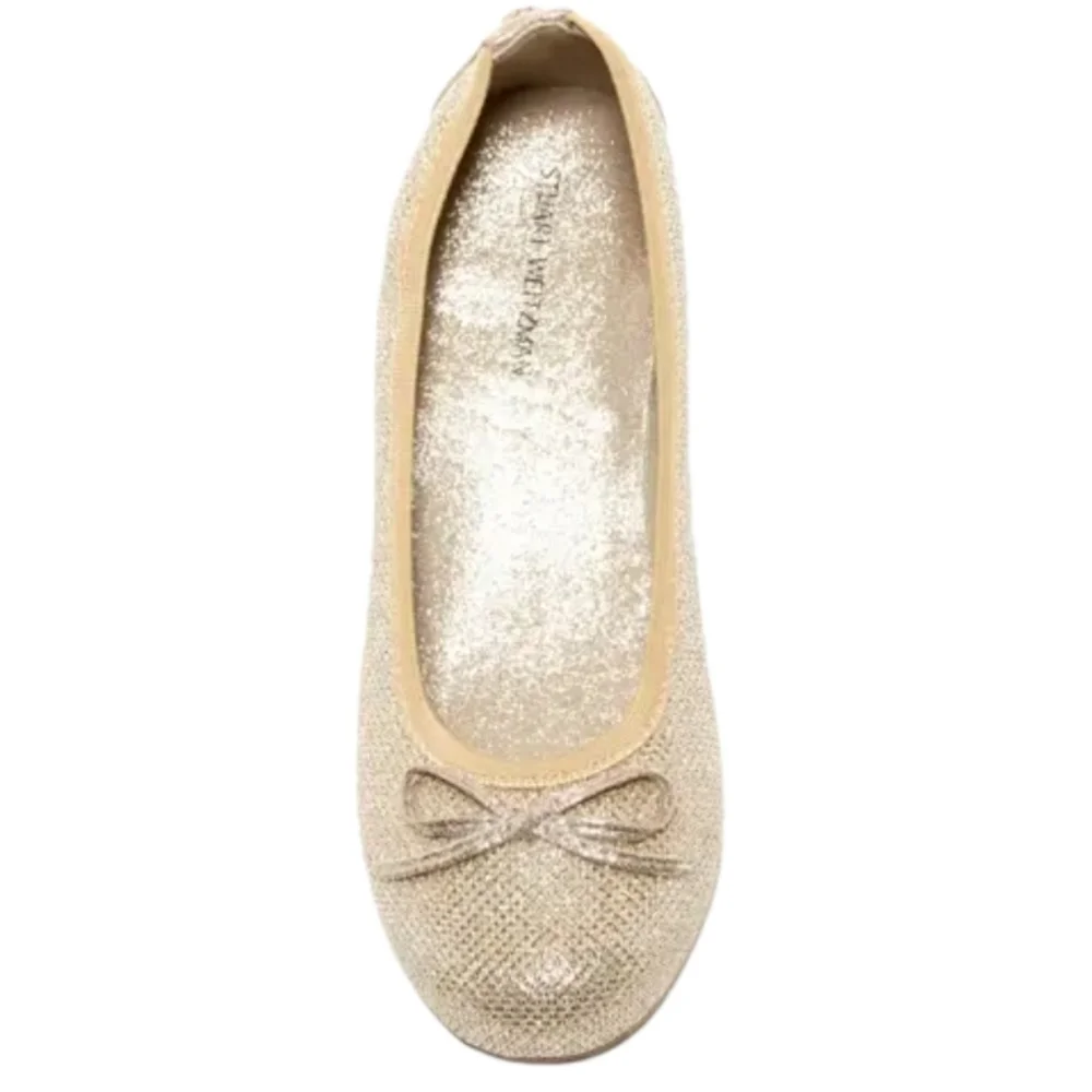 STUART WEITZMAN Girl's Fannie Bow Ballerin…